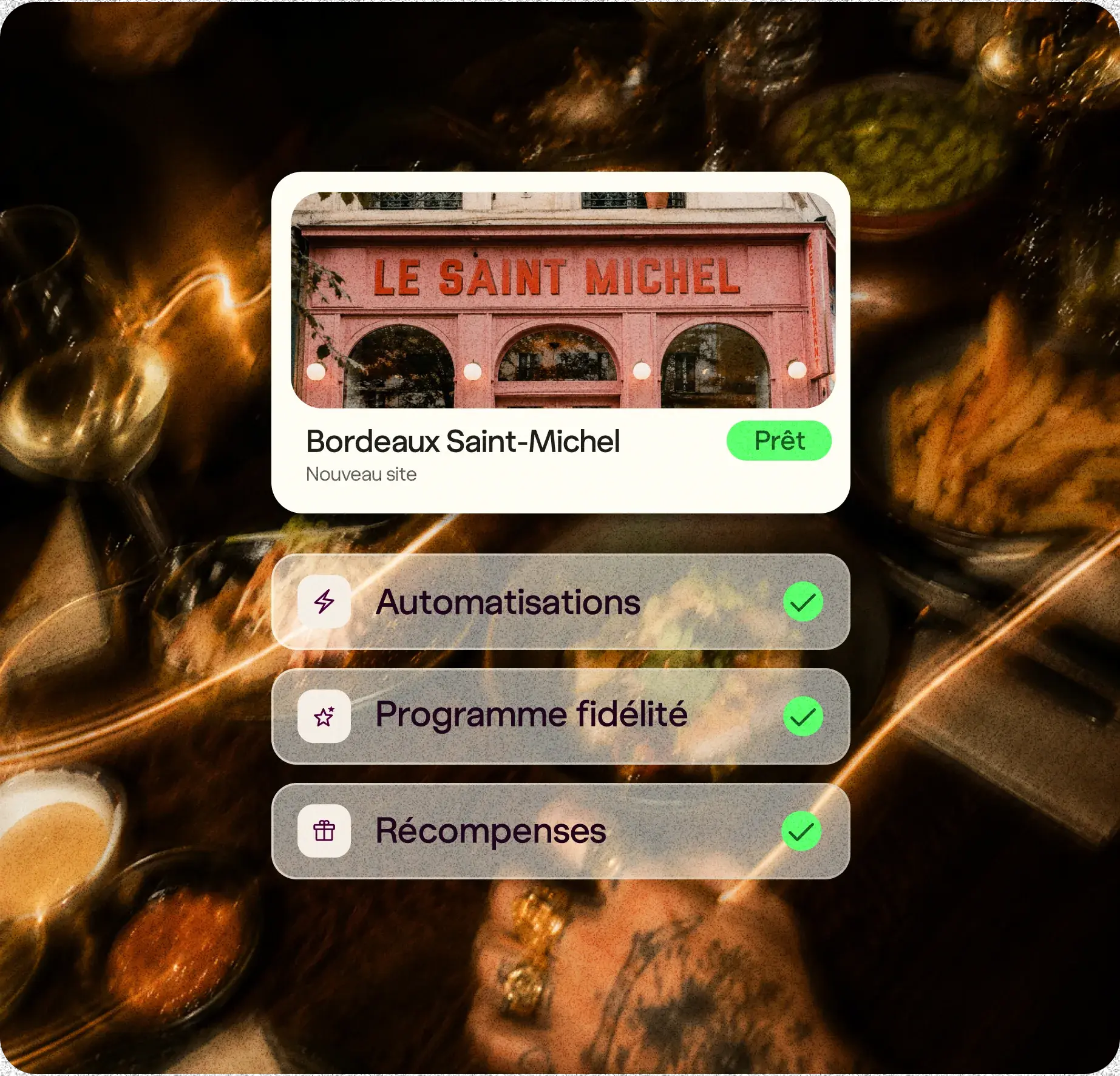 Nouveau site prêt : héritage des automatisations Pongo