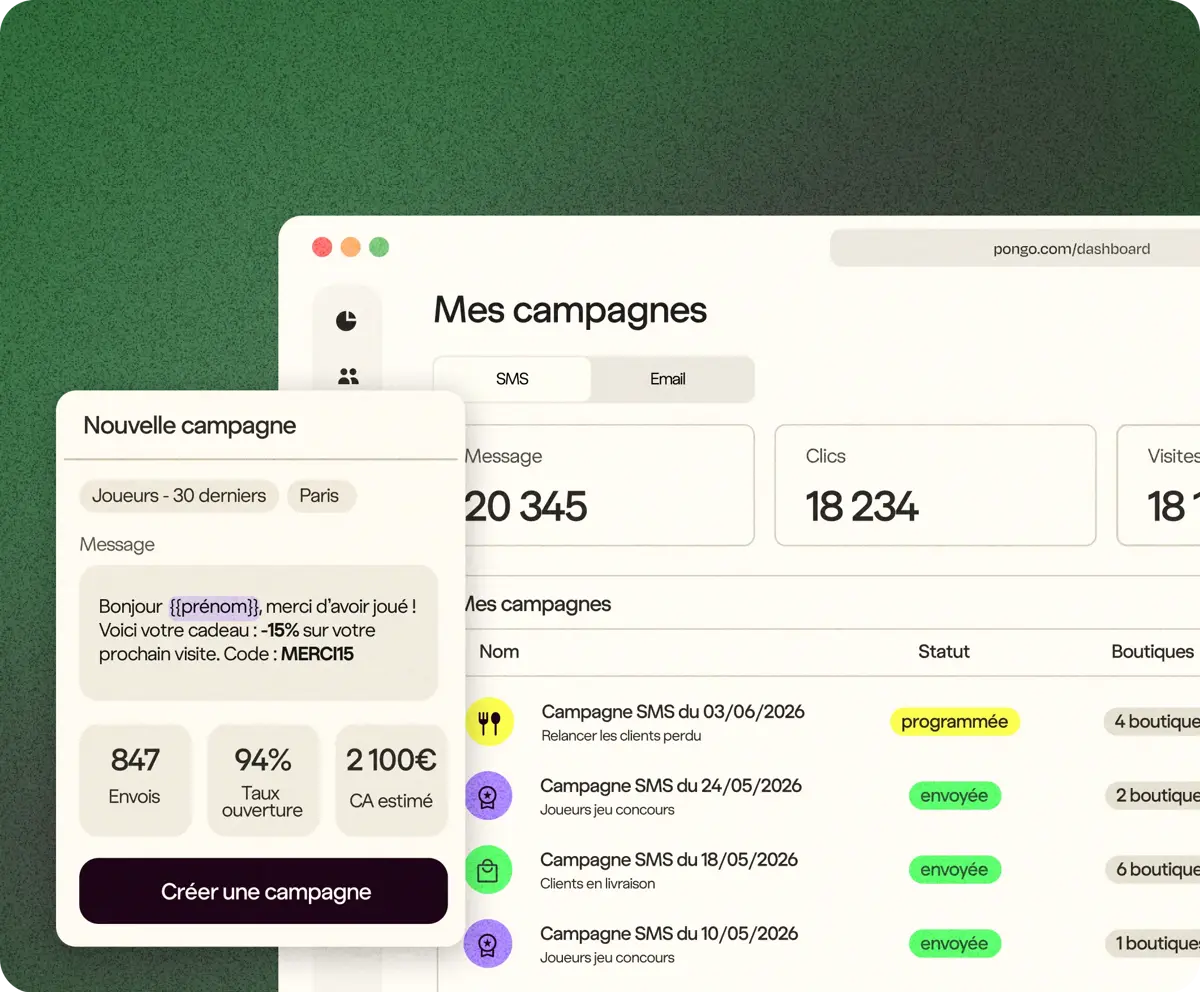 Dashboard engagement