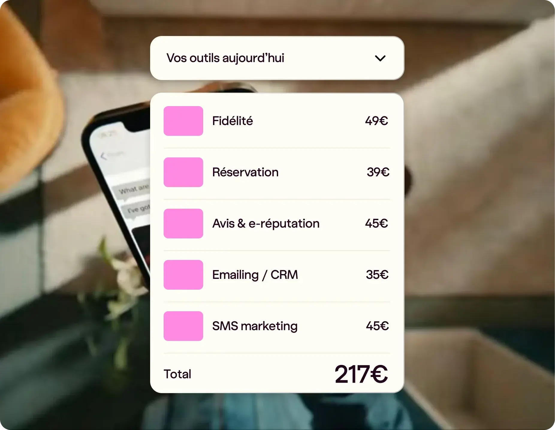 Empilement d'outils marketing payés plusieurs fois