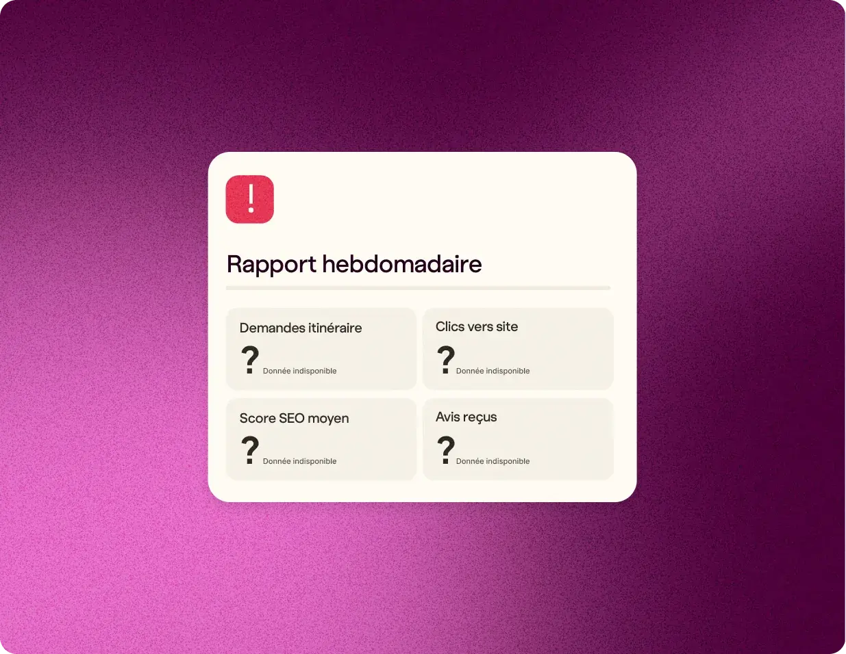 Carte à tampons sans mesure