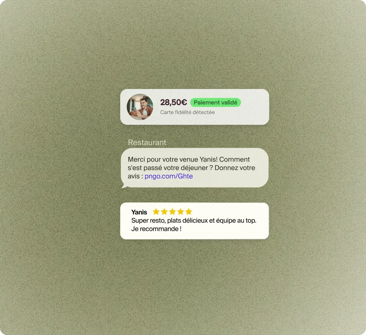 Collecte d'avis Google : Pongo
