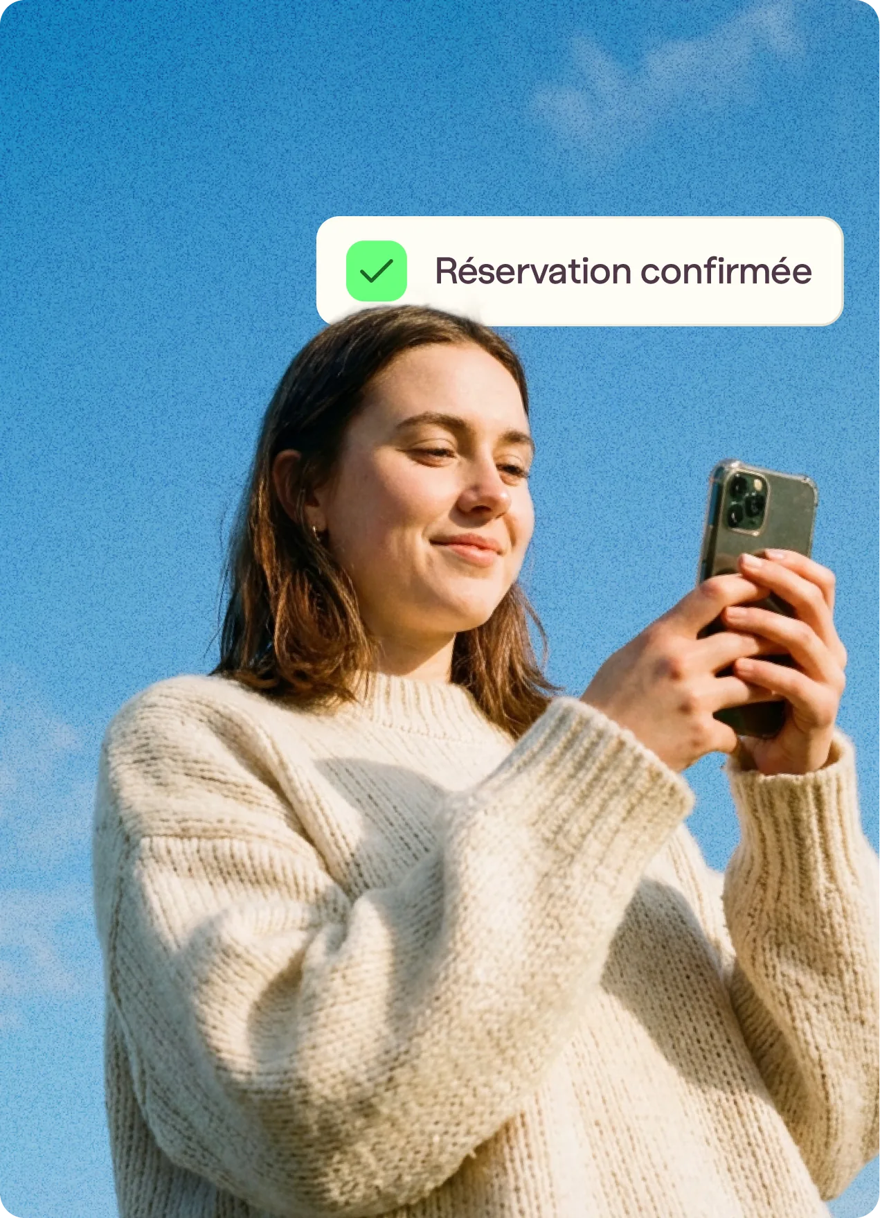 Redirection réservation, commande ou click & collect