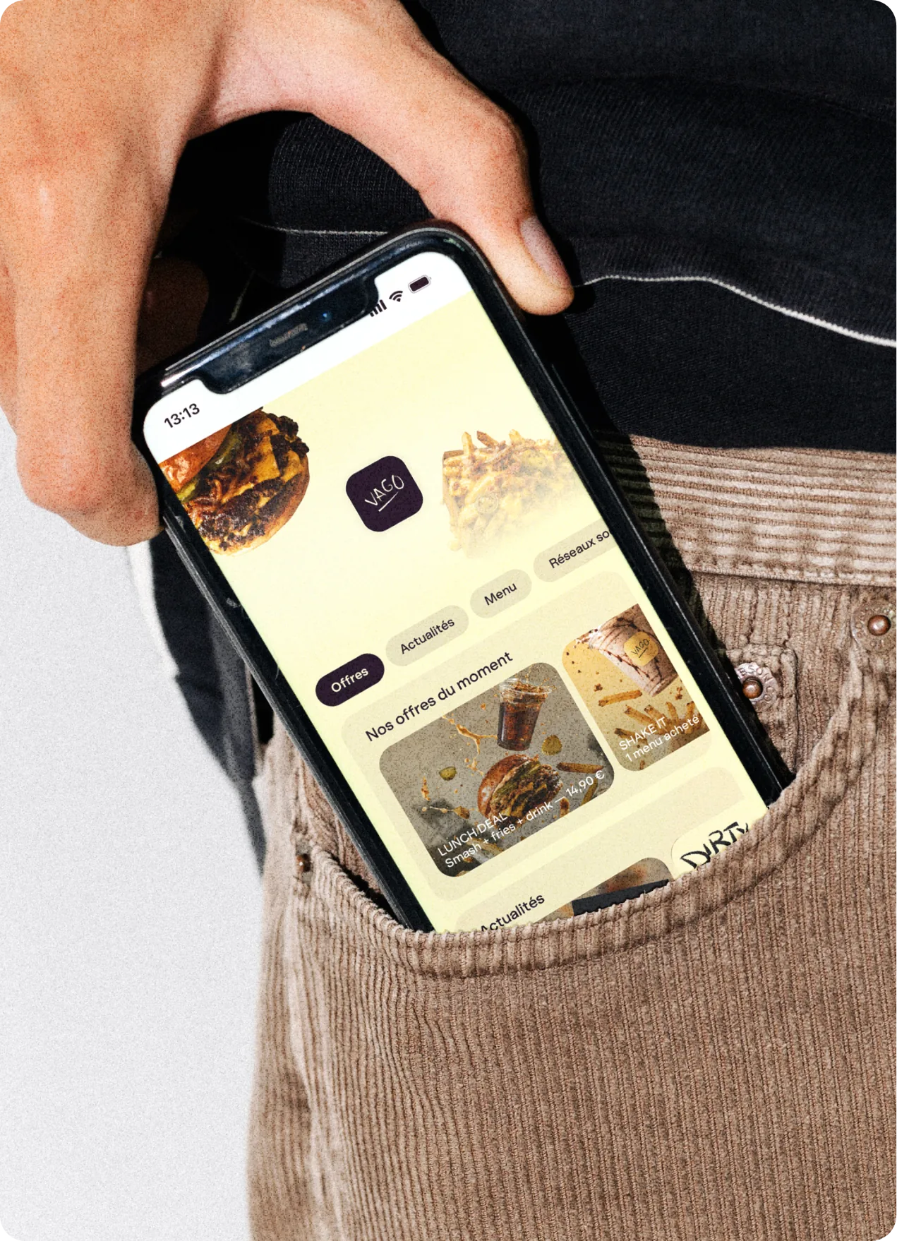 Brand App dans le wallet client